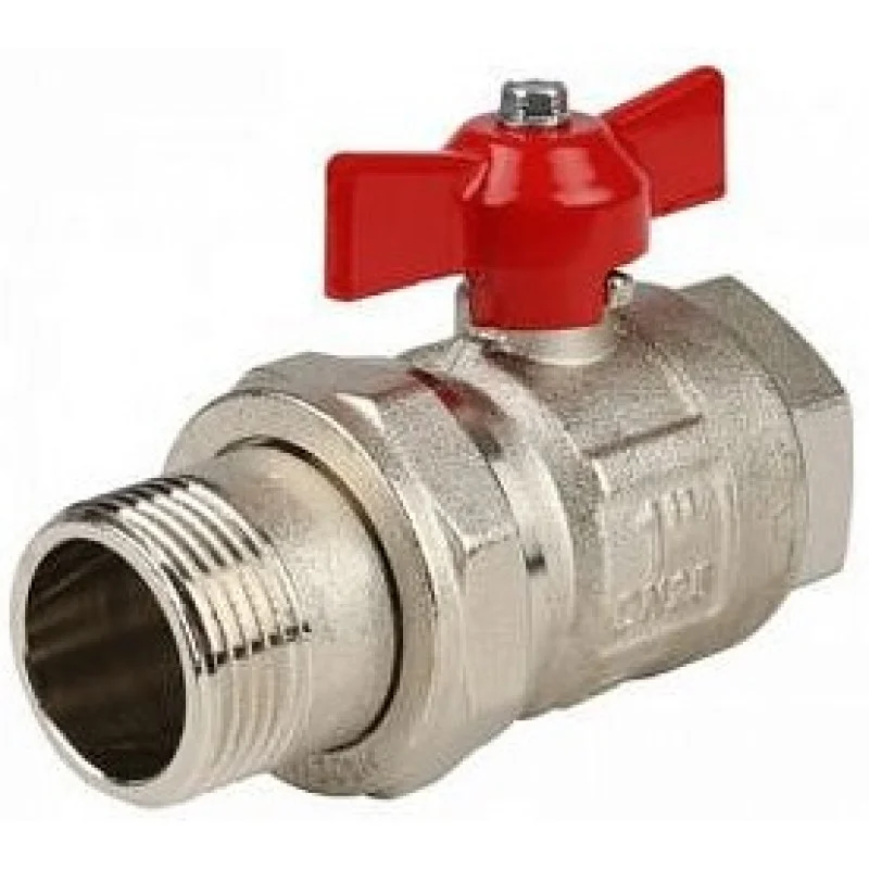 Кран шаровий GF 1 1/4" НВ з американкою