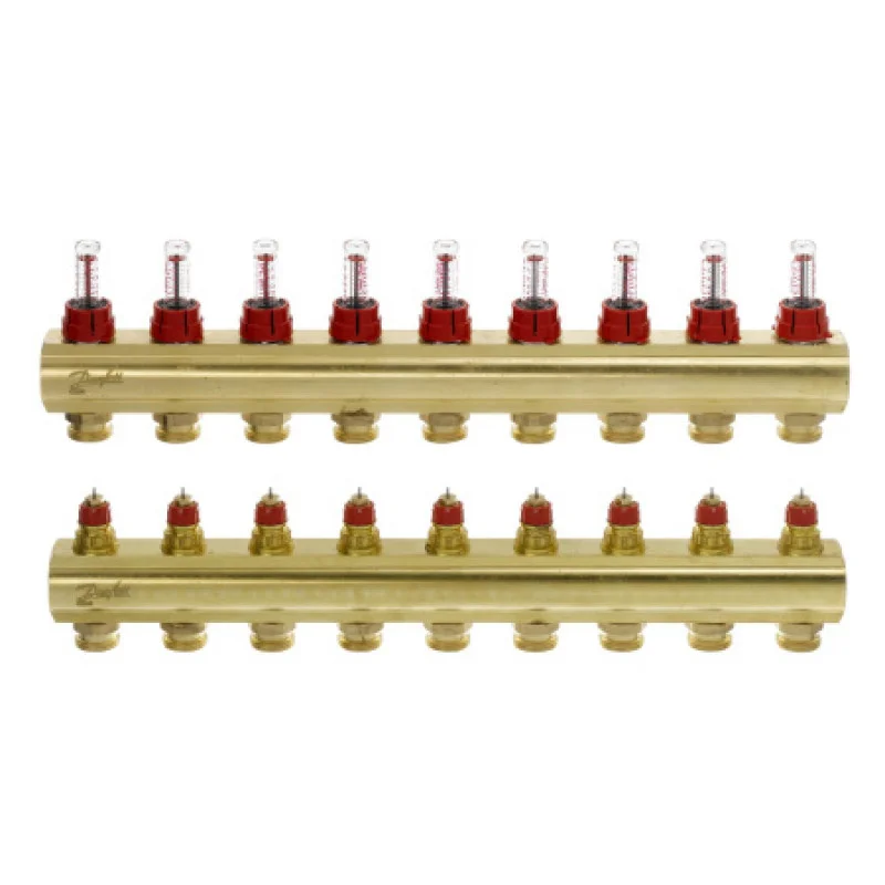 Комплект коллекторов Danfoss FHF 9 выходов 088U0529