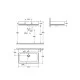 Раковина Grohe Cube Ceramic 60 см 3947300H