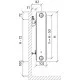Стальной радиатор Purmo Compact 22 тип 500х800 мм