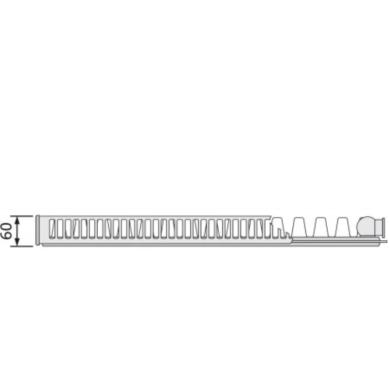Стальной радиатор Purmo Compact 11 тип 450х1100 мм