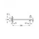 Настенный кронштейн Grohe Rainshower 286 мм 27709000