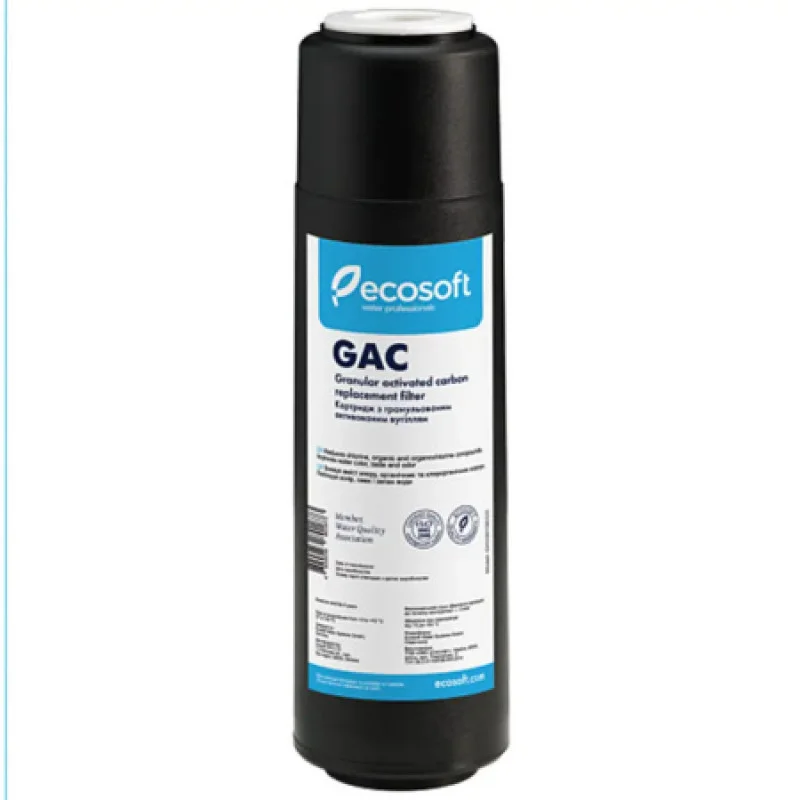 Картридж із гранульованим активованим вугіллям Ecosoft 2,5"х10" CHV2510ECO