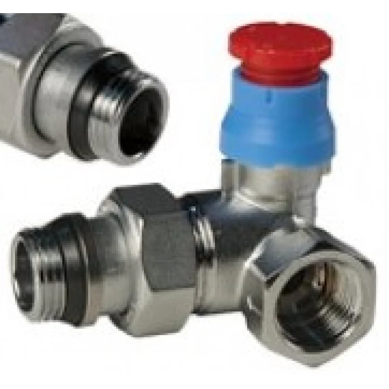 Кран для радиаторов GIACOMINI угловой  3/8 "x 3/8"  R403X062