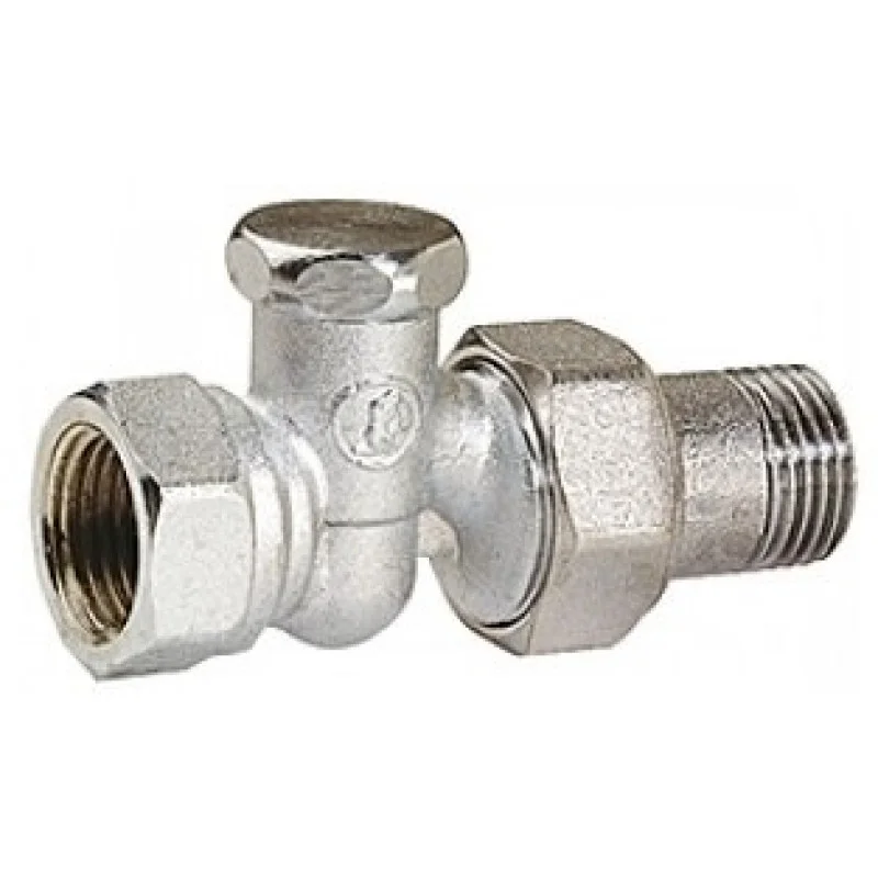Кран для радиаторов GIACOMINI отсекающий прямой 3/8 " R17DX002