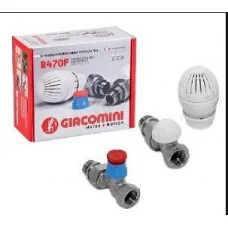 Комплект для радиатора GIACOMINI 3/4 "- прямой R470FX064