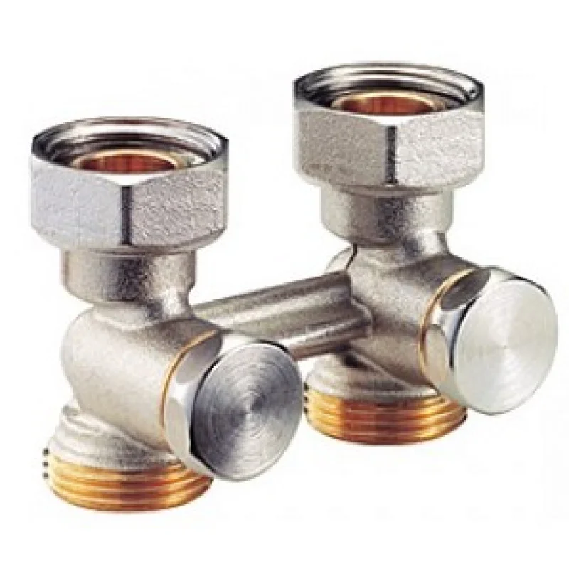 Узел нижнего подключения GIACOMINI прямой  3/4 "F x 18 R387X001