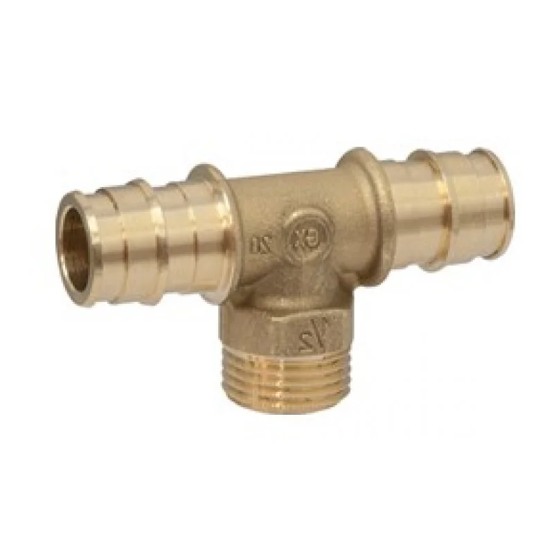 Тройник GX  с наружной резьбой, размер 20x1 / 2 "Mx20 Giacomini GX153Y034
