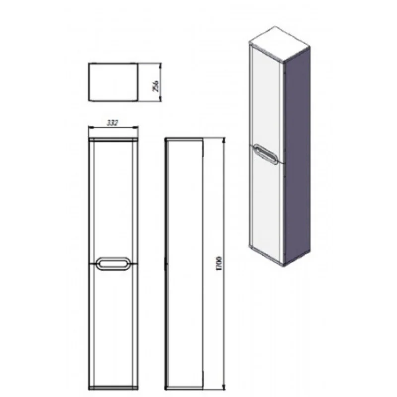 Пенал Ювента Prato трюфельный PrP-170