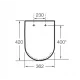 Кришка для унітазу ROCA Meridian Soft Close Duroplast A8012AC004