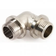 Уголок General Fittings латунный никелированный 1"х1" НН 2700F9N101000A
