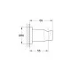 Держатель лейки Grohe Rainshower 27074DA0