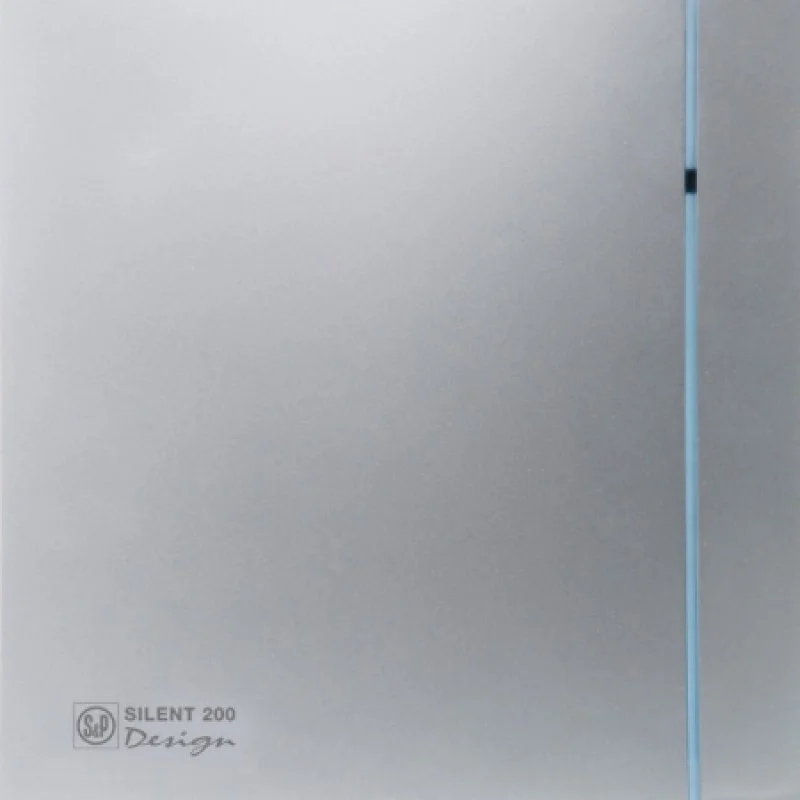 Вентилятор Soler&Palau SILENT-200 CZ SILVER DESIGN - 3C (230V 50) 5210605900