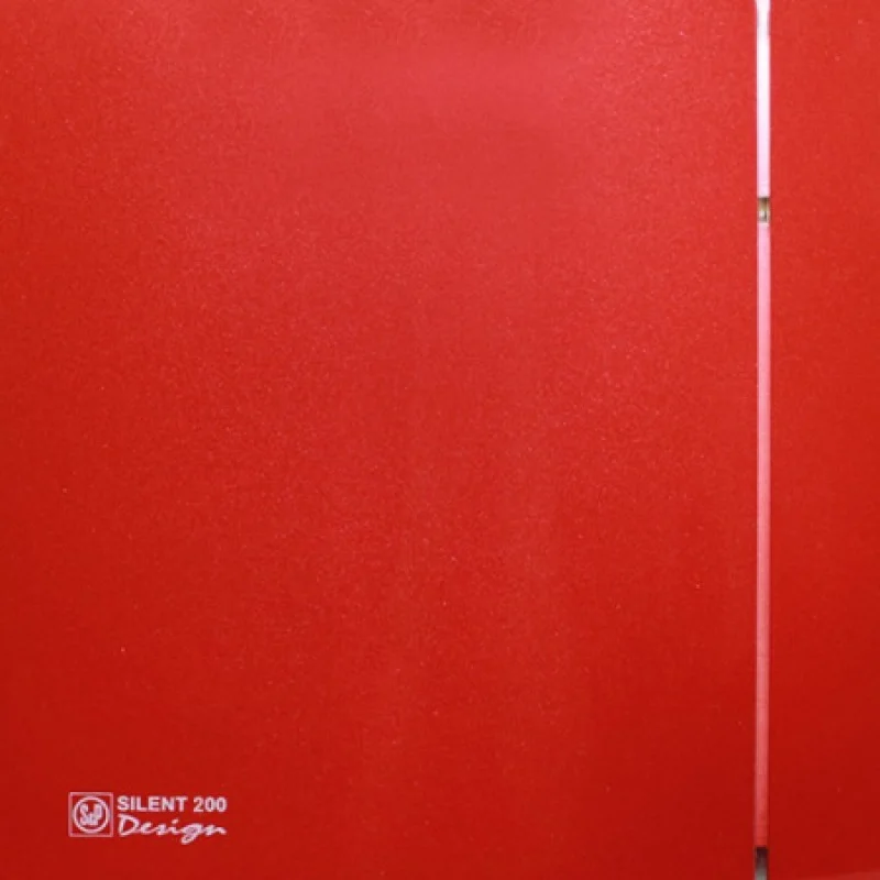 Вентилятор Soler&Palau SILENT-200 CZ RED DESIGN - 4C (230V 50) 5210616800