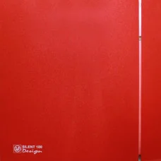 Вентилятор Soler&Palau SILENT-100 CRZ RED DESIGN-4C (230V 50) 5210619900