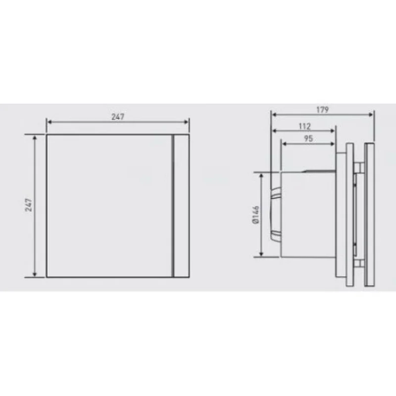 Вентилятор Soler&Palau SILENT-300 CHZ SILVER DESIGN -3C (230V 50) 5210624300