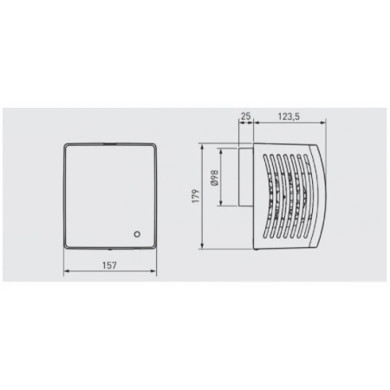 Вентилятор Soler&Palau EB-100 T 230V 50 5211701700