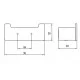 Гачок EMCO Loft 057513302