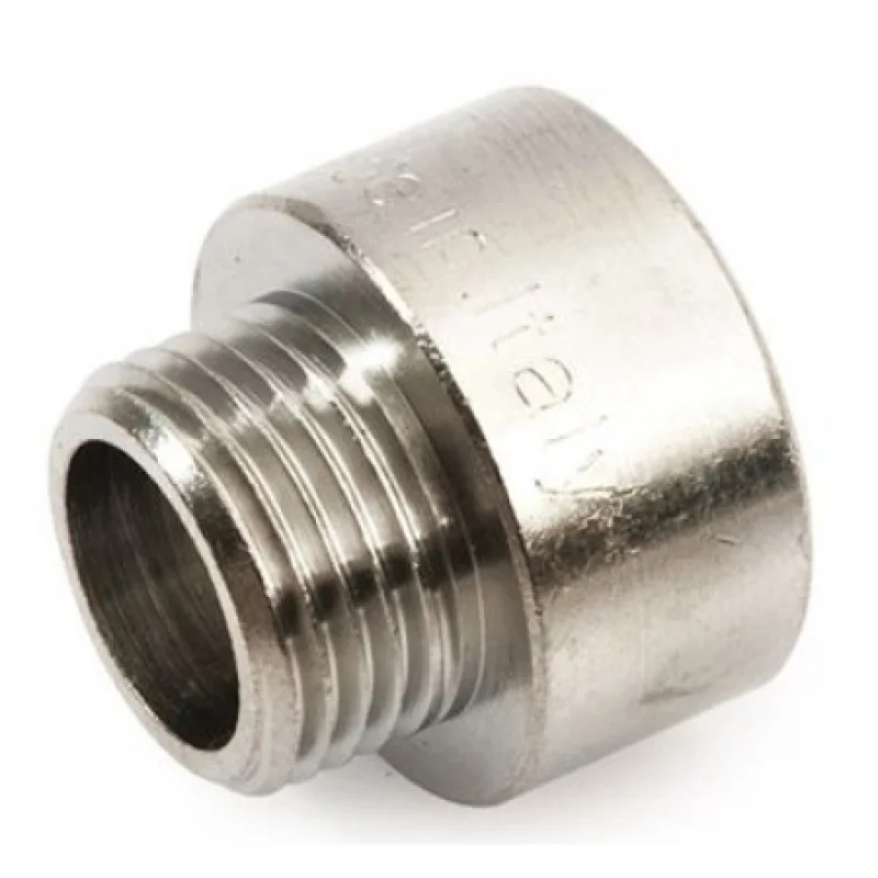 Перехідник General Fittings латунний нікельований 1"х1 1/4" НВ 260045N121000A