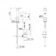 Смеситель для раковины Rubinetterie 3M BRIDGE IT7910CCBGZZ