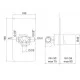 Смеситель скрытого монтажа Rubinetterie 3M NANO IT5408CCNAZZ