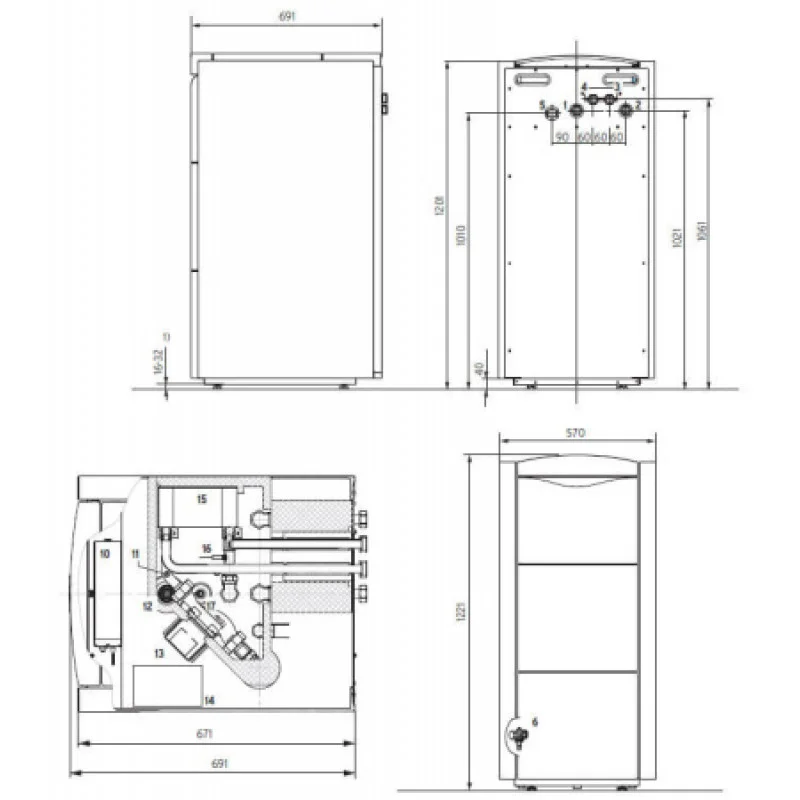 Бойлер косвенного нагрева Vaillant actoSTOR VIH K 300 305945