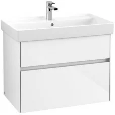 Тумба под умывальник 4A338001 800 мм Villeroy & Boch Collaro белый глянец C01000DH