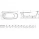 Ванна акриловая RADAWAY Sapientza 175×78×60/71