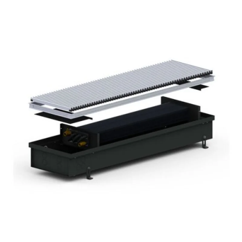 Внутрипольный конвектор 4S2 (Black) 2 те-пка 250/2250/110