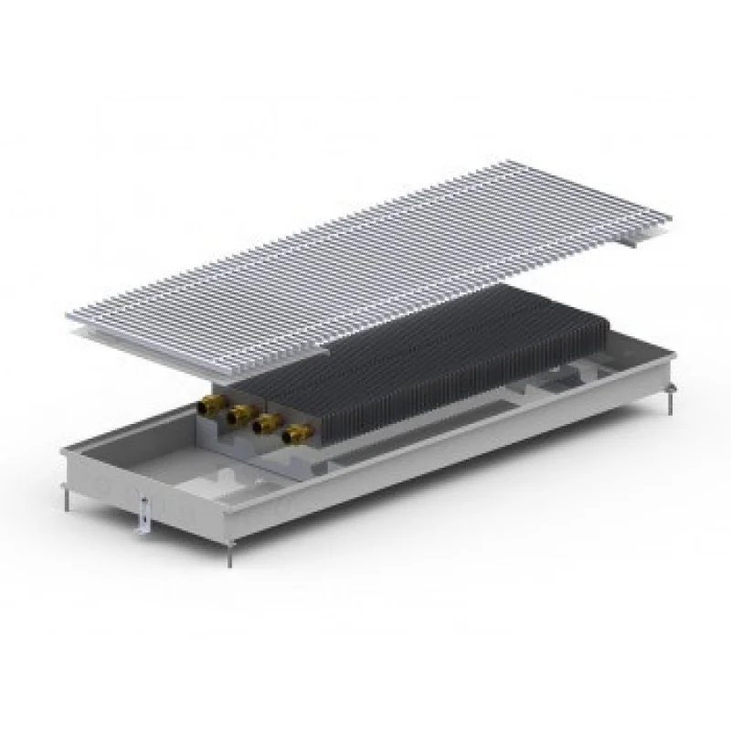 Внутрипольный конвектор CARRERA C2 (Inox) 380/2000/65