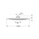 Верхний душ Grohe Rainshower F-Series 10'' 27271000