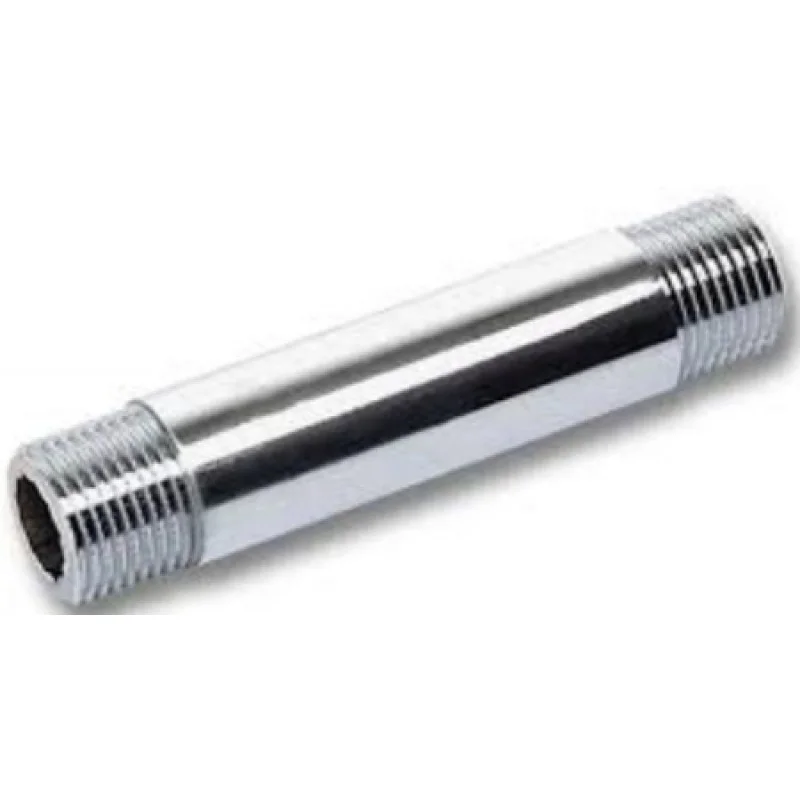 Подовжувач General Fittings латунний хромований 1/2" 50мм ПН 260043C045000H