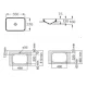 Раковина Roca Inspira Square 370x550 мм A327534000