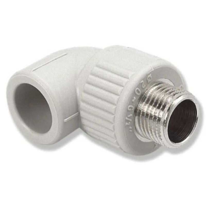 Коліно Wavin Ekoplastik 16х1/2" НР SKOE01620X