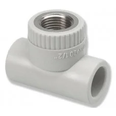 Трійник Wavin Ekoplastik 25х3/4" ВР STKI02525X