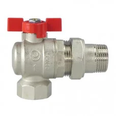 Кран шаровий IVR 1/2" НВ з американкою