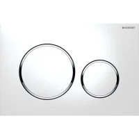 Клавиша смыва Geberit Sigma 20 белый/хром 115.882.KJ.1