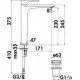 Смеситель для раковины Nobili Seven SE124128/2CR