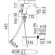 Смеситель для раковины Nobili Acqaviva VV103118/1WM