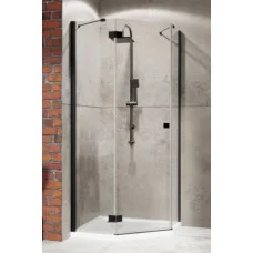 Душові стінки Radaway Essenza New Black PTJ 90 Z x 90 S (900Zx900Sx2000) стекло прозоре 385050-54-01