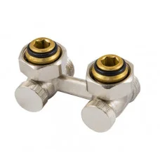 Узел подключения Schlosser угловой GW3/4 x GZ3/4 никелированный 600700004