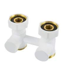 Узел подключения Schlosser прямой GW3/4 x GZ3/4 белый 600700022