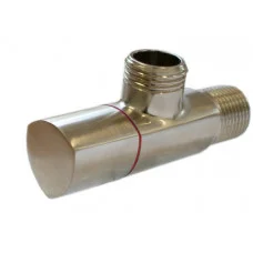 Кран сантехнический Schlosser угловой DN15 1/2" GZ x 1/2" GZ сталь 606000022