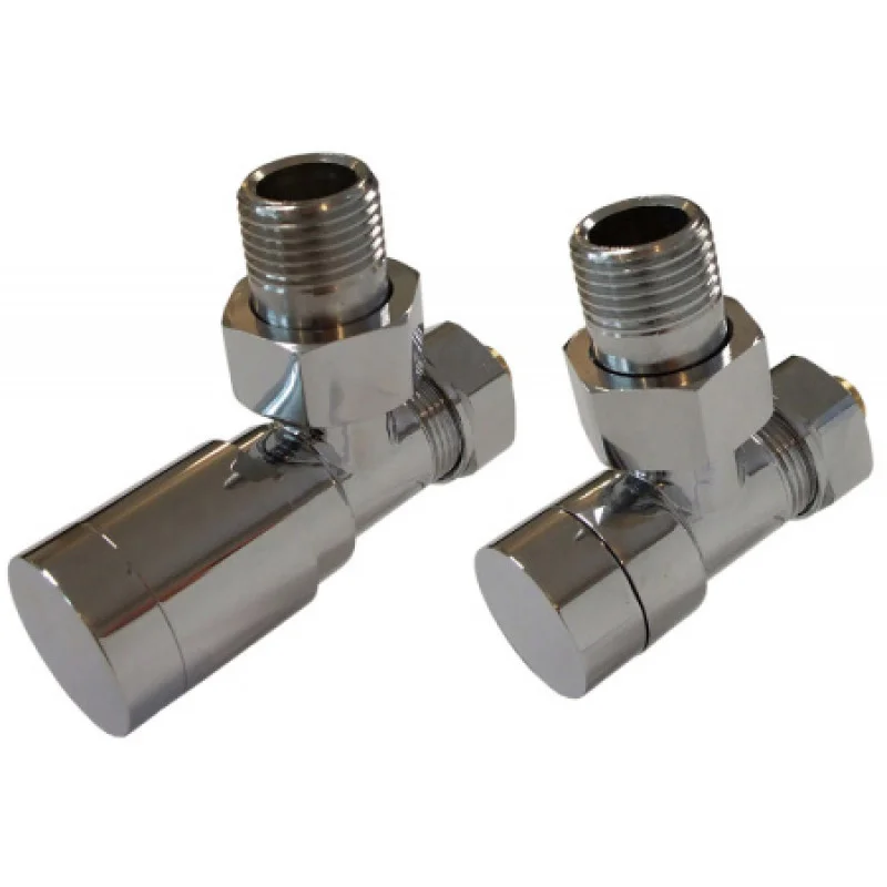Комплект Schlosser Elegant с ручным регулированием угловой GZ 1/2 x 16x2 mm PEX хром 604200004