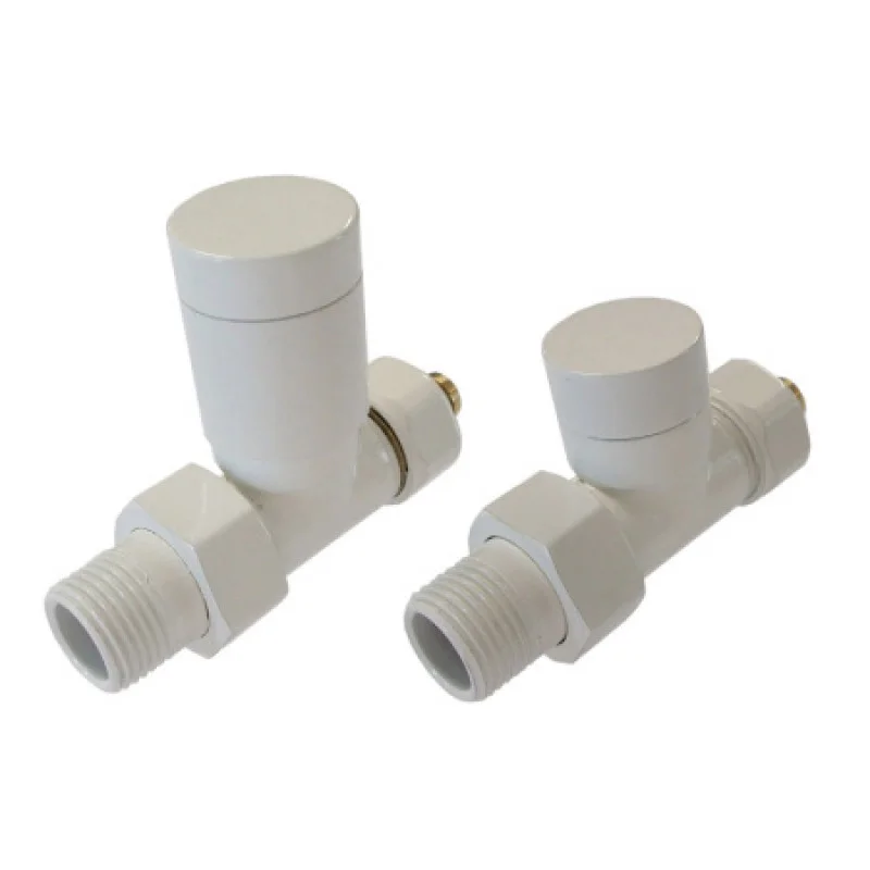 Комплект Schlosser Elegant с ручным регулированием прямой GZ 1/2 x 16x2 mm PEX белый 604200022