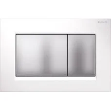 Клавиша смыва Geberit Sigma 30 белый/хром матовый 115.883.KL.1