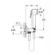 Гігієнічний душовий набір Grohe Tempesta-F Trigger Spray 30 26358000
