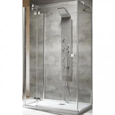 Душевая кабина Radaway c открывающимися дверями Almatea KDJ+S/2L 90*100L*90 900*1000*900*1950 31554-01-01L2