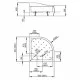 Душевой поддон RADAWAY Korfu A 900х900х480 4S99400-03