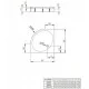 Душовий піддон RADAWAY Patmos A 900х900х160 4S99155-03